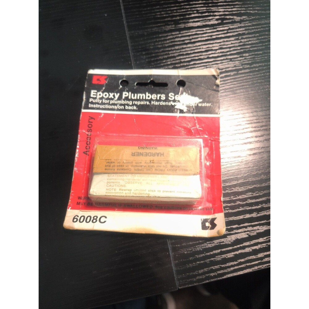 Vintage Package Epoxy Plumbers Seal Unopened Never Used
